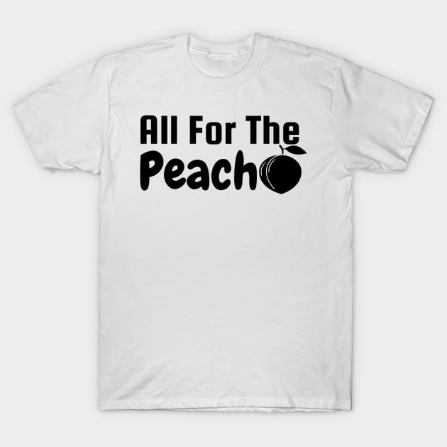 All For The Peach for Women T-Shirt by yassinebd